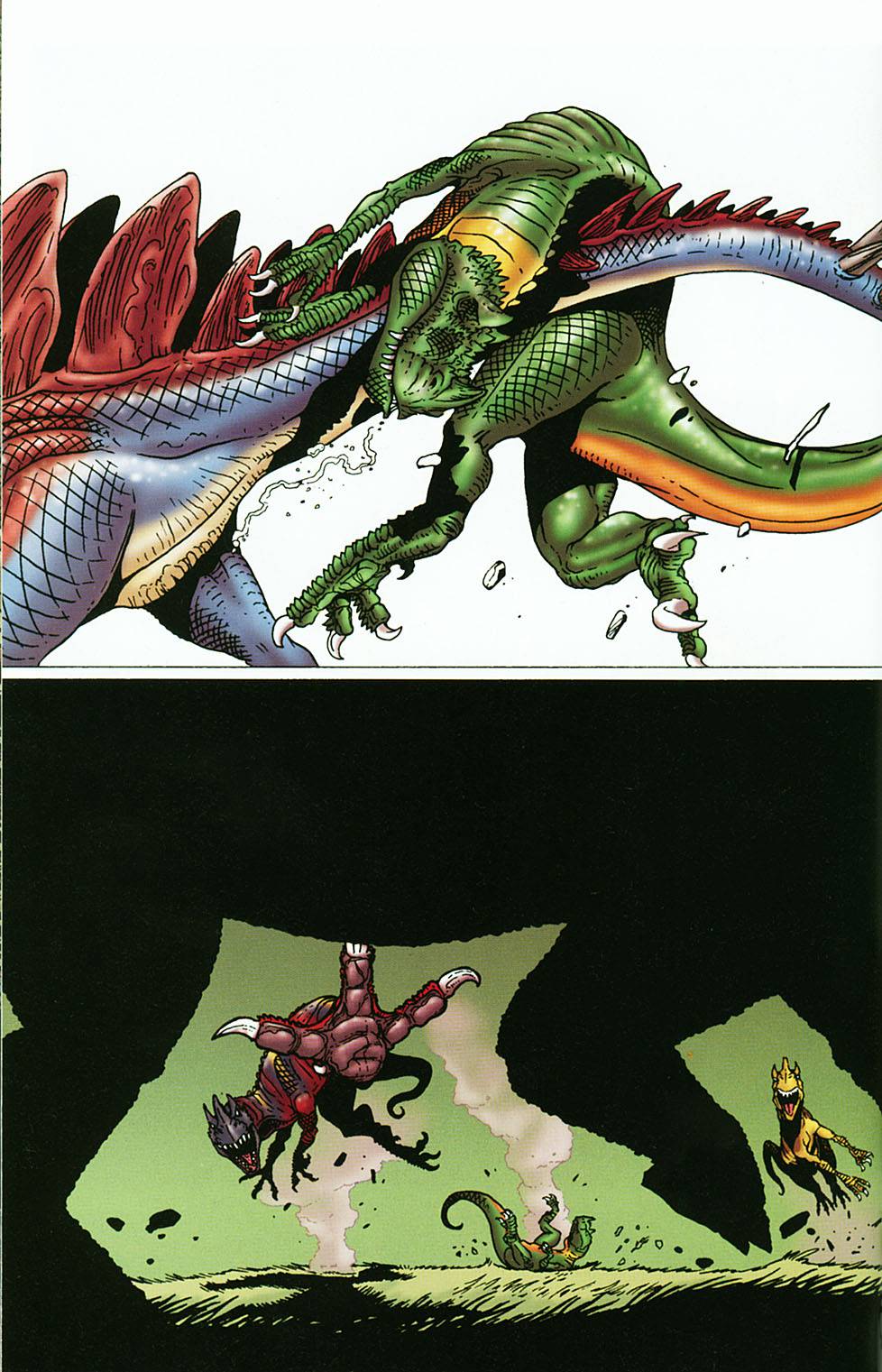 Комиксы про динозавров