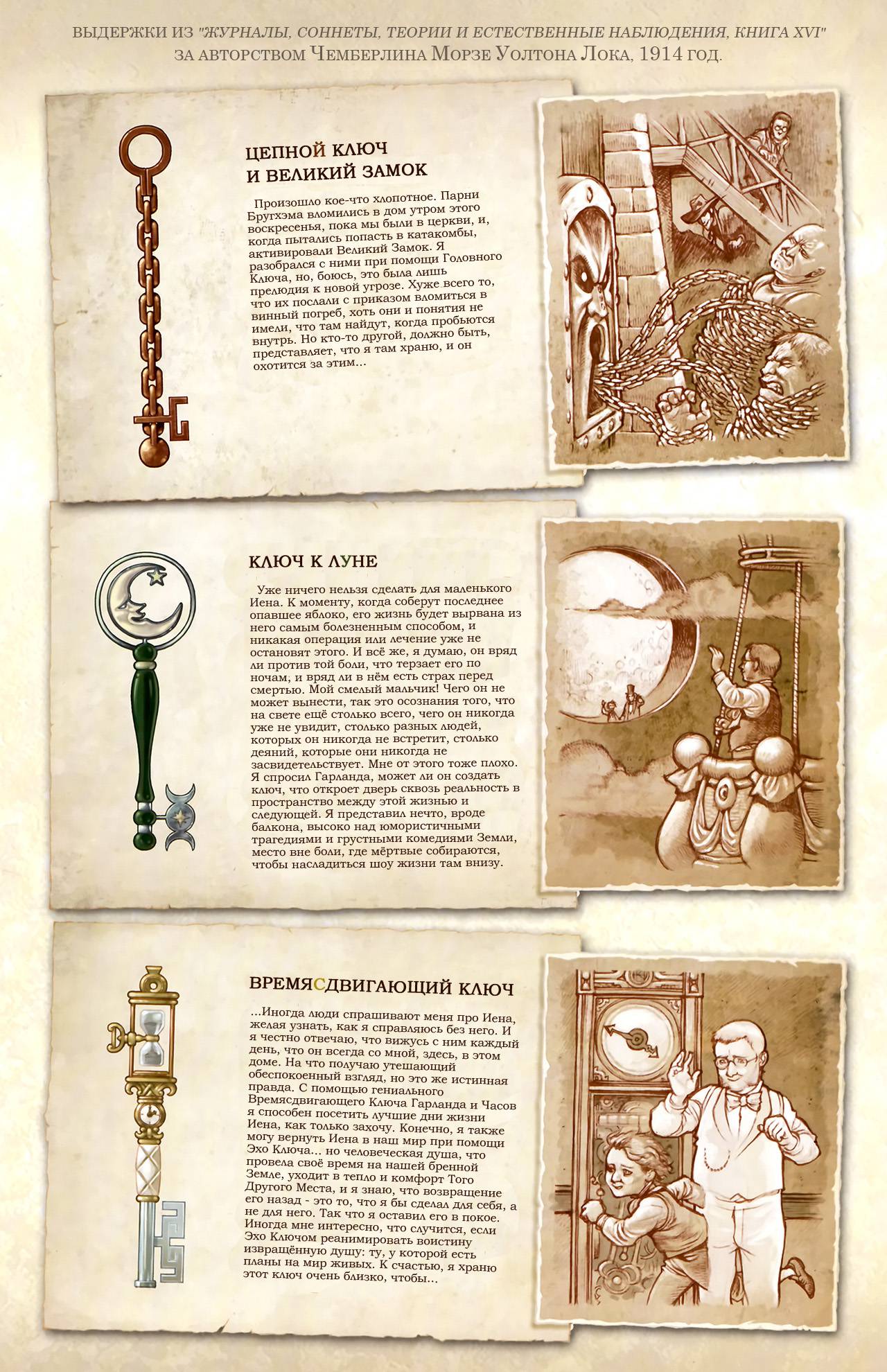 Локк и Ключ: Гид По Известным Ключам (Locke & Key: Guide to the Known Keys)  - страница 24 - читать комикс онлайн бесплатно | UniComics