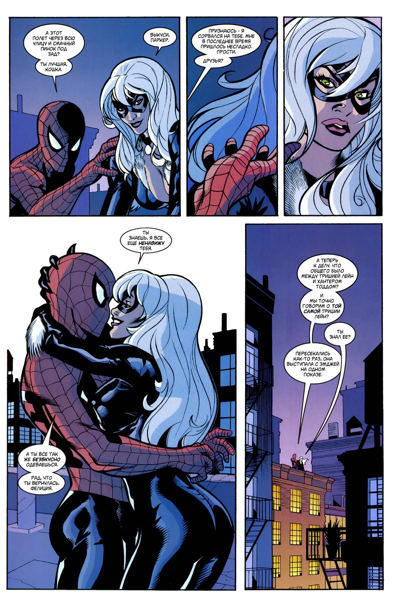 Человек-Паук и Черная Кошка: Мужчины и Их Пороки №2 (Spider-Man / Black  Cat: The Evil That Men Do #2) - страница 7 - читать комикс онлайн бесплатно  | UniComics